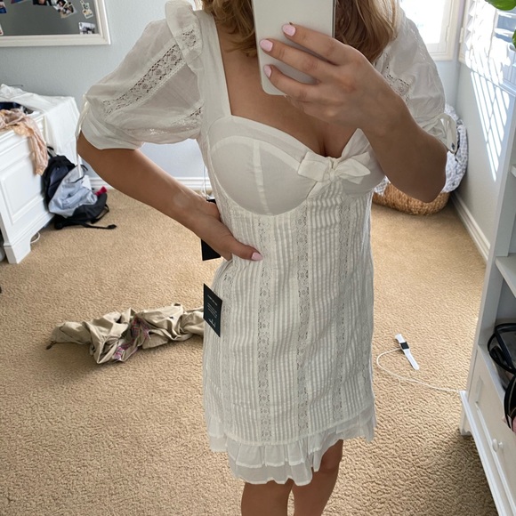 Brand New Lulus White Dress - Picture 2 of 5